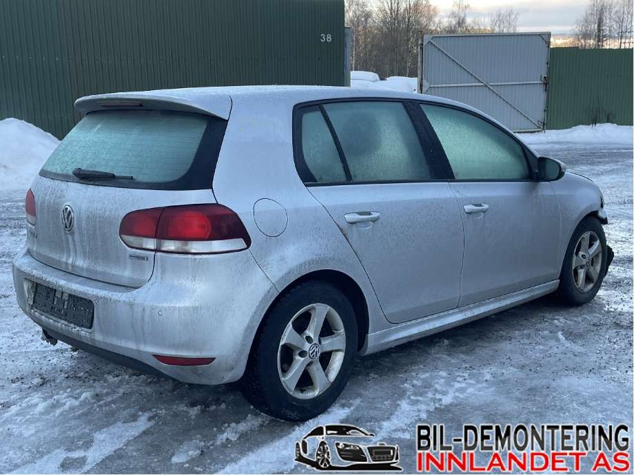 VW Golf VI 2008-2012 delebil , Motorkode: CAYC, Girkassekode: MDZ