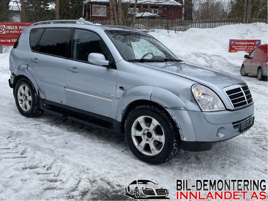 SsangYong Rexton 2007-2013 (Y250) (Y250), Motorkode: D27R-056, Girkassekode: 
