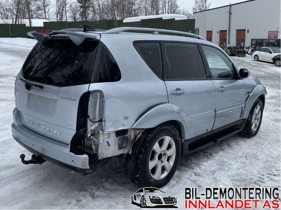 SsangYong Rexton 2007-2013 (Y250) (Y250), Motorkode: D27R-056, Girkassekode: 
