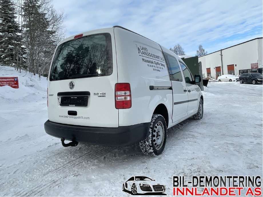 VW Caddy 2010-2015 (Type III, Fase 2) , Motorkode: CFHF, Girkassekode: NFQ