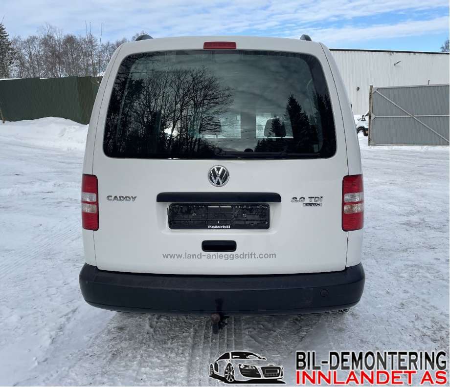 VW Caddy 2010-2015 (Type III, Fase 2) , Motorkode: CFHF, Girkassekode: NFQ