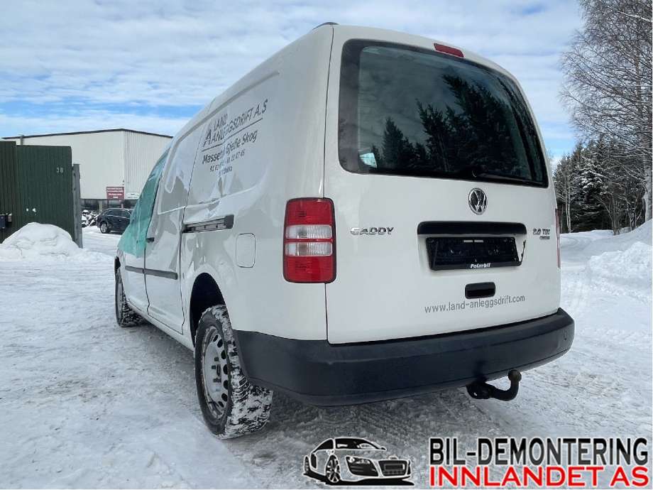 VW Caddy 2010-2015 (Type III, Fase 2) , Motorkode: CFHF, Girkassekode: NFQ