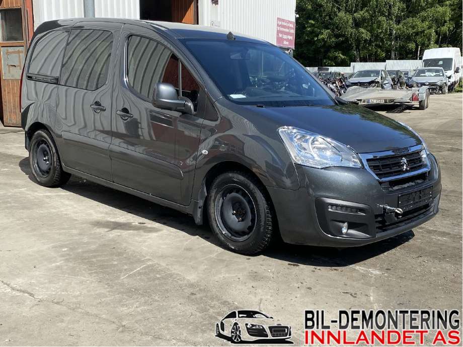 Peugeot Partner, 2015-2019 (Type II, Fase 2)  delebil , Motorkode: BHY, Girkassekode: 16 111 801 80
