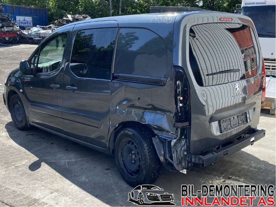 Peugeot Partner 2015-2019 (Type II, Fase 2) , Motorkode: BHY, Girkassekode: 16 111 801 80