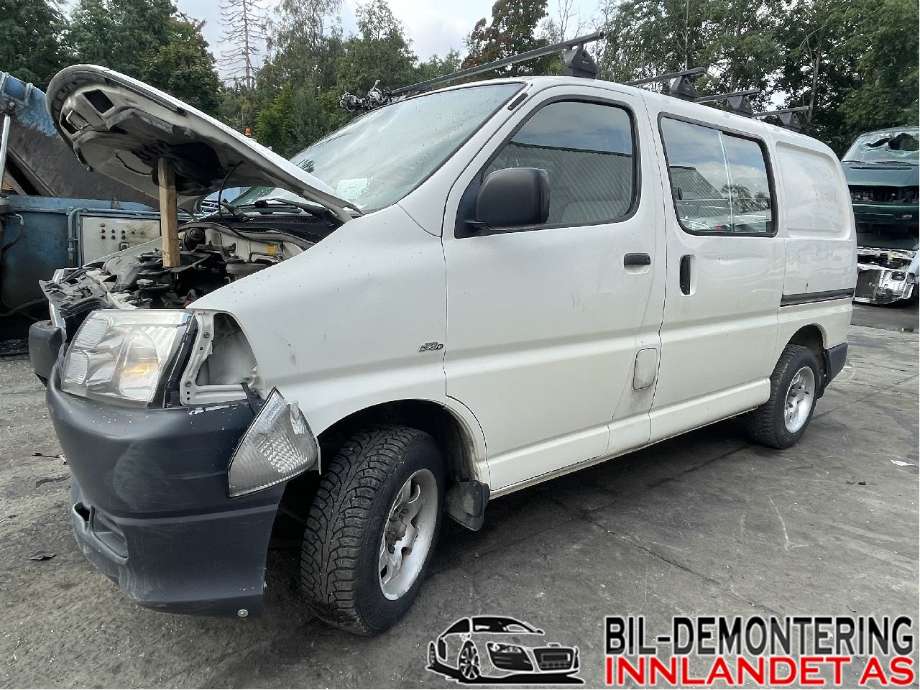 Toyota Hiace 2007-2012 (Fase 3) , Motorkode: 2KD-FTV, Girkassekode: 