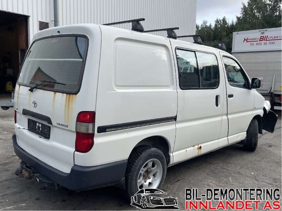 Toyota Hiace 2007-2012 (Fase 3) , Motorkode: 2KD-FTV, Girkassekode: 