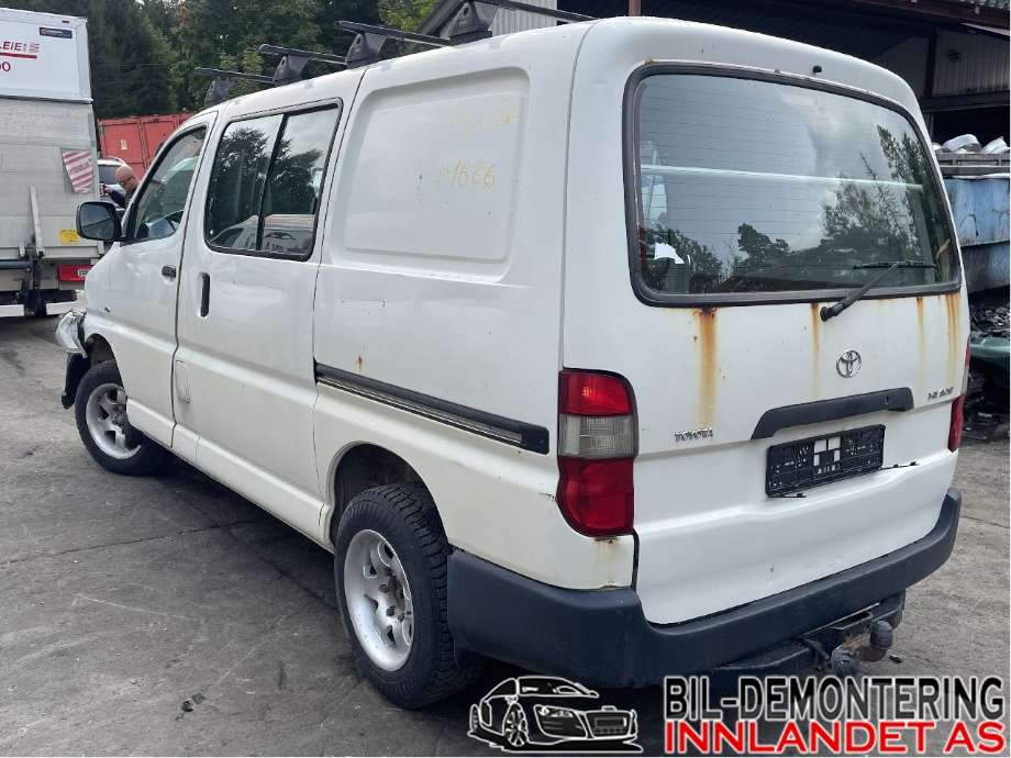Toyota Hiace 2007-2012 (Fase 3) , Motorkode: 2KD-FTV, Girkassekode: 