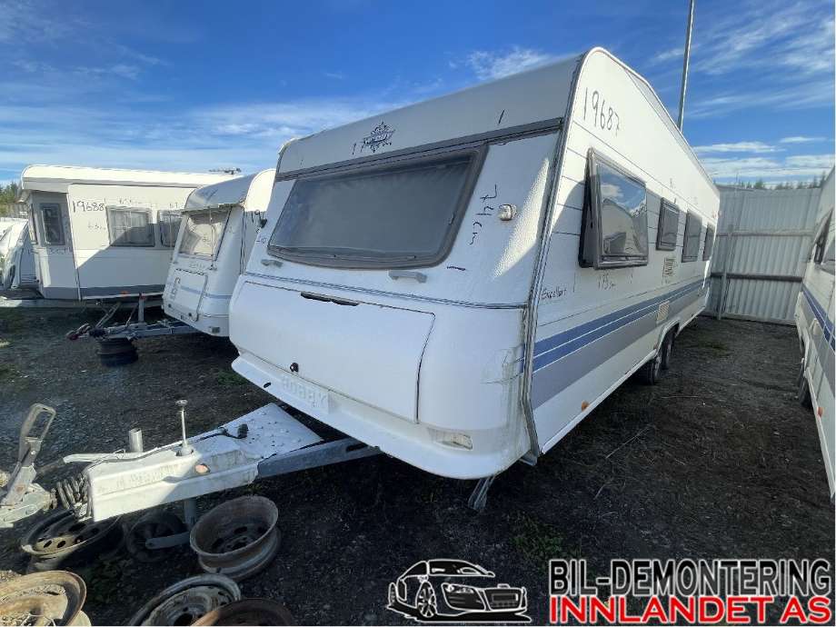 Annet Campingvogn Hobby, 1967->>  delebil 
