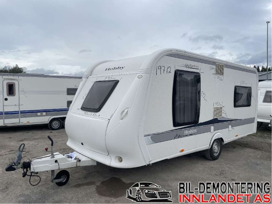 Annet Campingvogn Hobby, 1967->>  delebil 