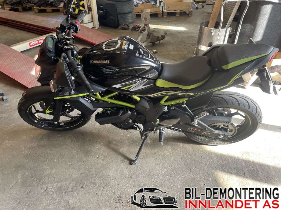 MC Kawasaki Øvrige 0-->> delebil , Motorkode: BX125AE, Girkassekode: 
