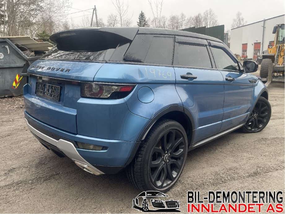 Land Rover Range Rover, Evoque 2011-2019 (Type I) , Motorkode: 224DT, Girkassekode: LR024709
