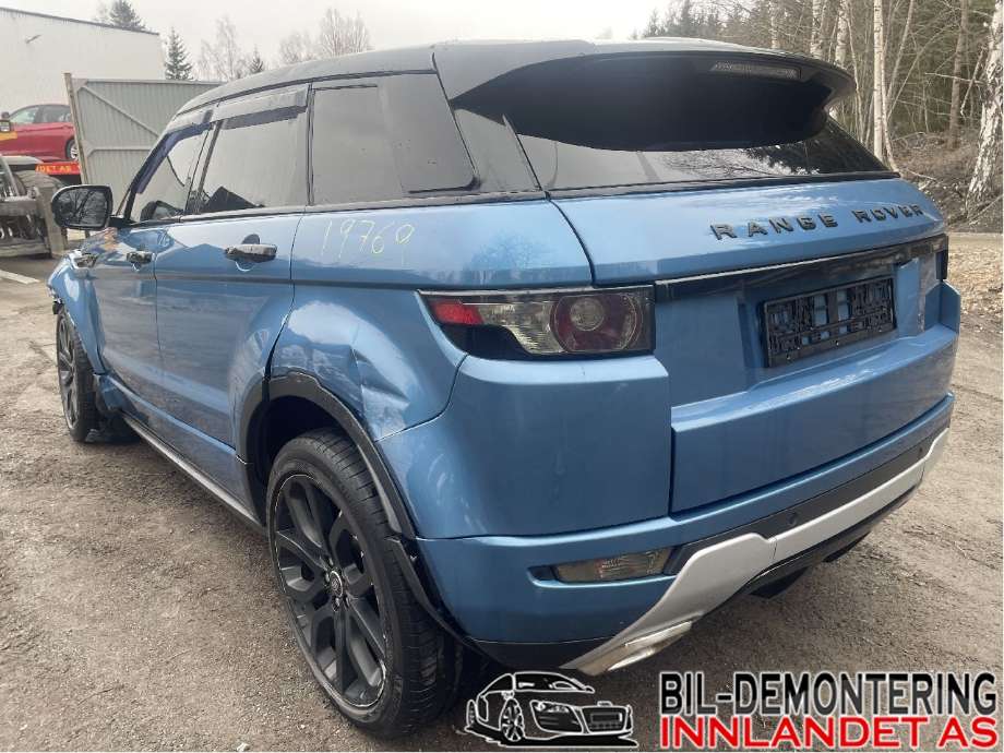 Land Rover Range Rover, Evoque 2011-2019 (Type I) , Motorkode: 224DT, Girkassekode: LR024709