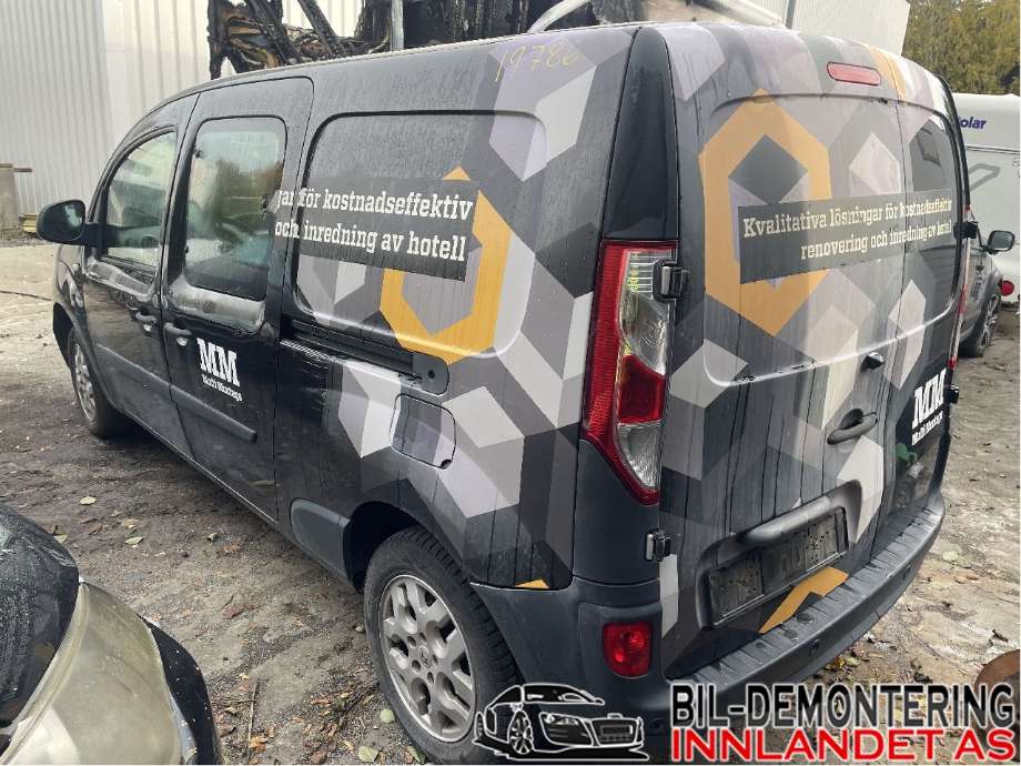Renault Kangoo 2008-2021 (Type II) delebil , Motorkode: K9K-628;K9K-636, Girkassekode: 