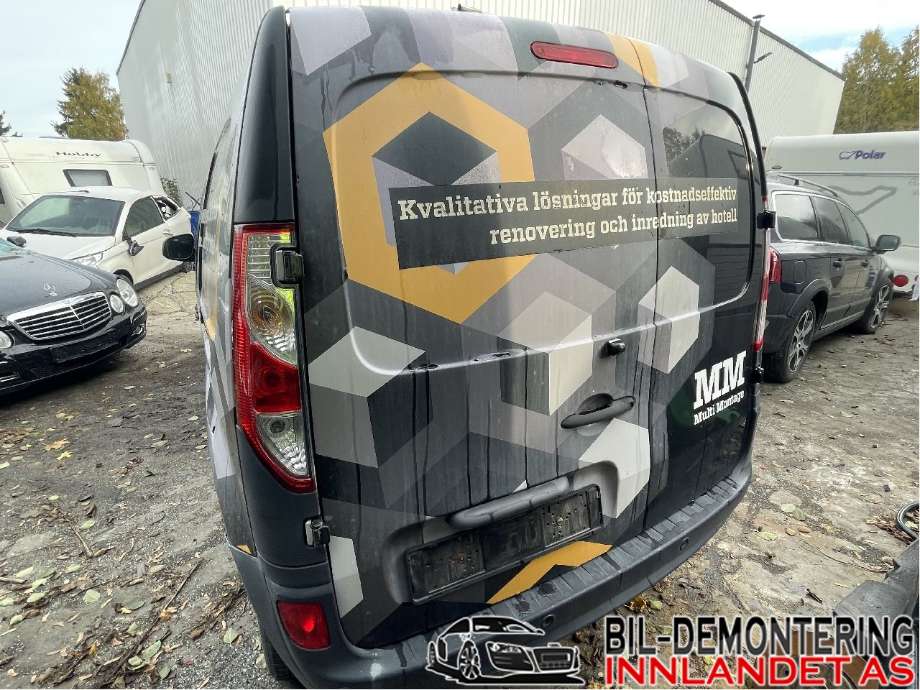 Renault Kangoo 2008-2021 (Type II) delebil , Motorkode: K9K-628;K9K-636, Girkassekode: 