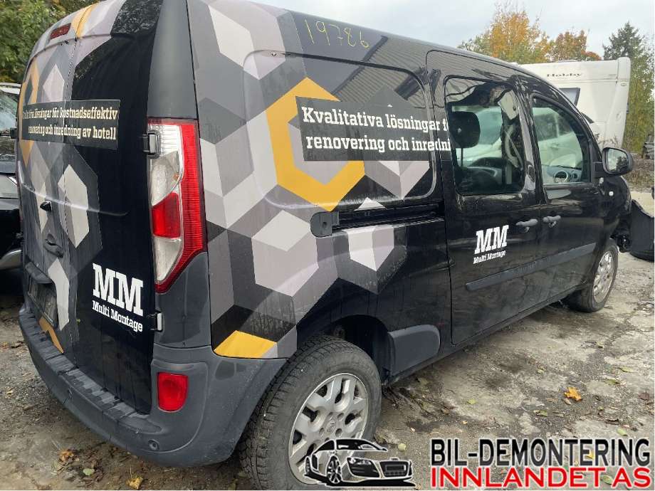 Renault Kangoo 2008-2021 (Type II) delebil , Motorkode: K9K-628;K9K-636, Girkassekode: 