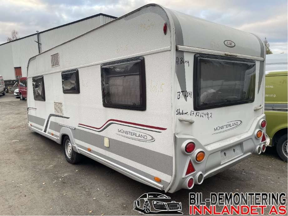 Annet Campingvogn Munsterland (LMC) 0-->> delebil , Motorkode: , Girkassekode: 