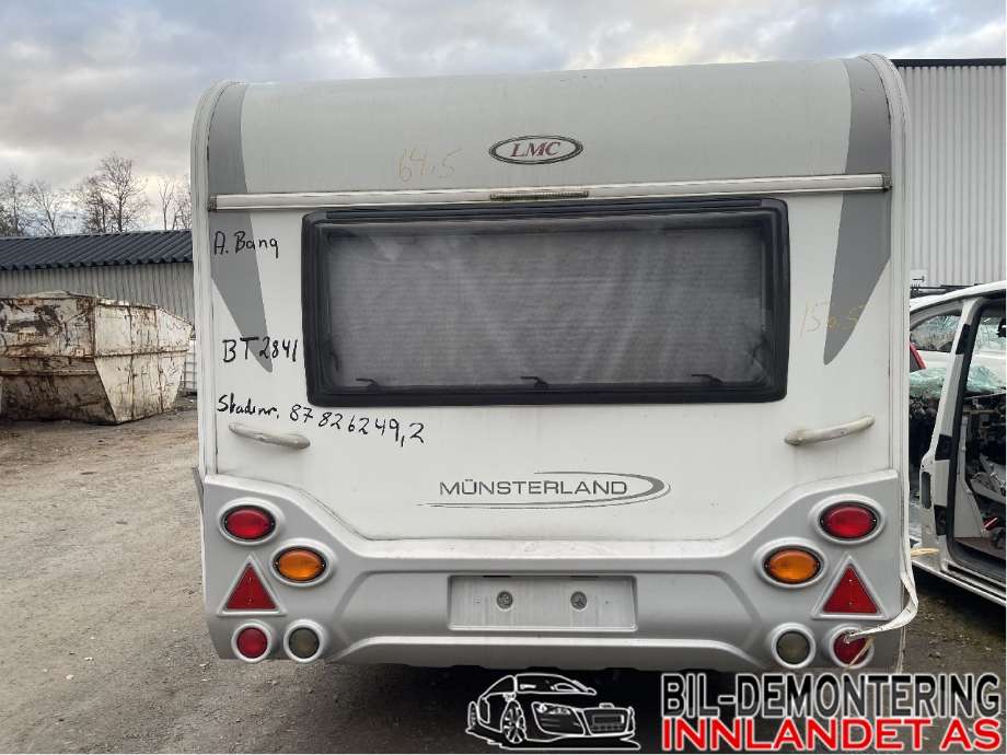 Annet Campingvogn Munsterland (LMC) 0-->> delebil , Motorkode: , Girkassekode: 