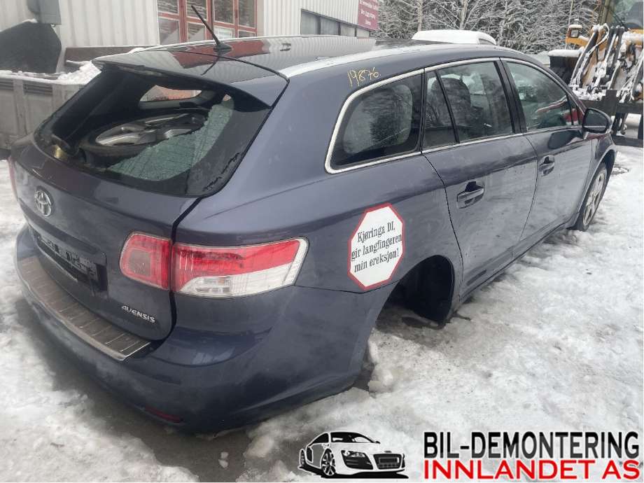Toyota Avensis 2009-2015 (Type III, Fase 1) delebil , Motorkode: 1AD-FTV, Girkassekode: 3030020A90