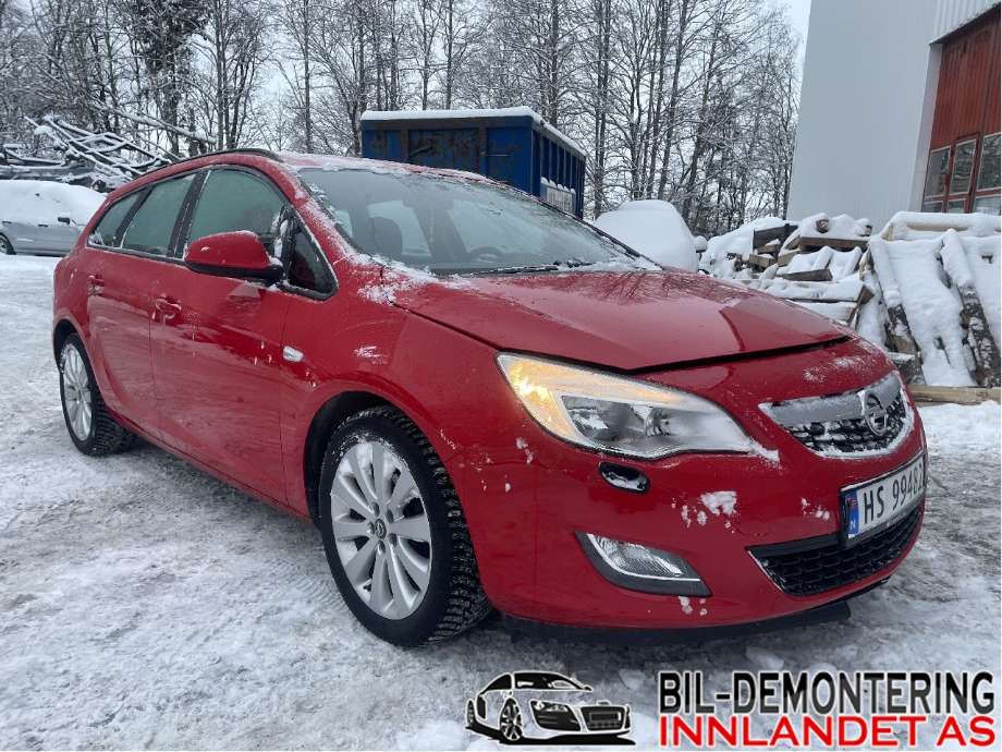 Opel Astra J 2010-2015 delebil , Motorkode: A13DTE, Girkassekode: 