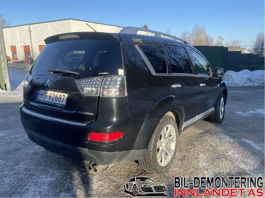Mitsubishi Outlander 2007-2010 (Type II, Fase 1) , Motorkode: BSY, Girkassekode: 2500A092