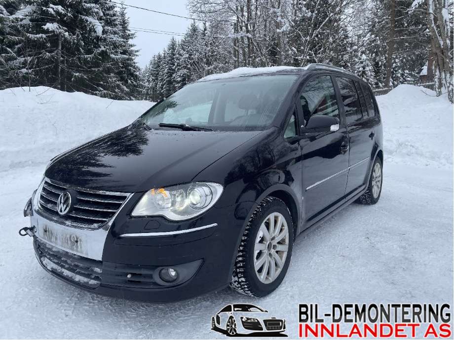 VW Touran, 2007-2010 (Type I, Fase 2)  delebil , Motorkode: BMM, Girkassekode: KCV