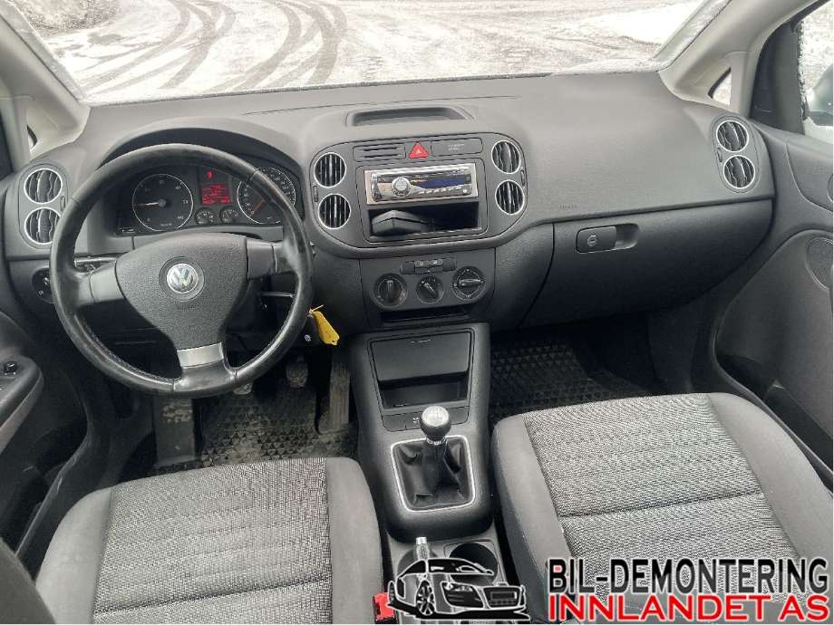 VW Golf, Plus/Cross 2005-2009 (Fase 1) delebil , Motorkode: BLS, Girkassekode: JYJ