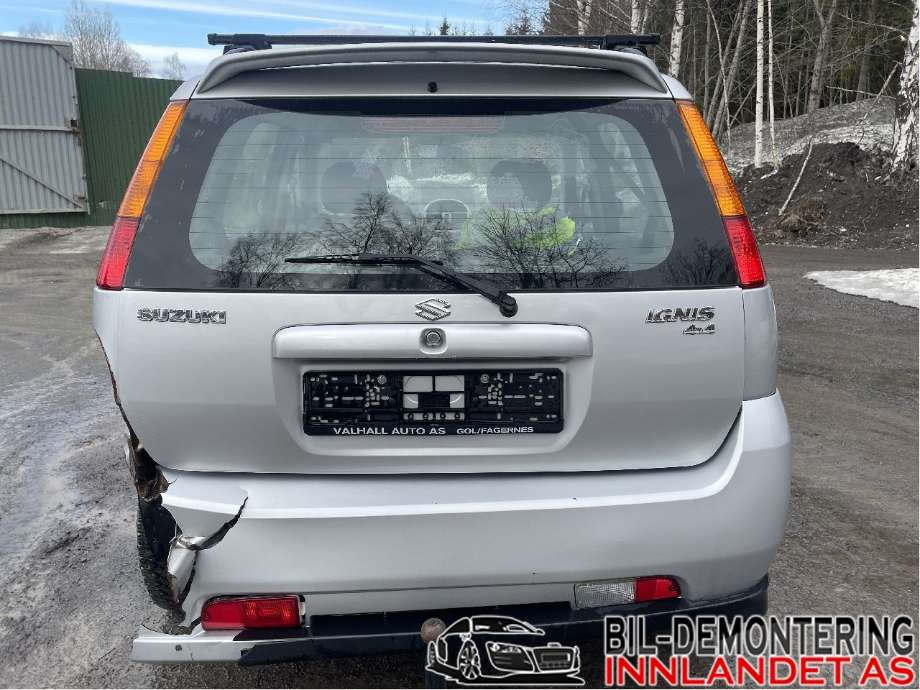 Suzuki Ignis 2003-2010 (Type I) (UNGARN) delebil , Motorkode: M13A;M13A-1548527, Girkassekode: MT