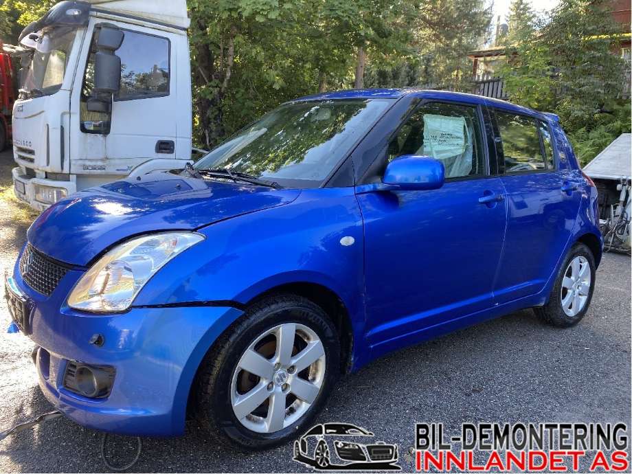 Suzuki Swift, 2005-2010  delebil , Motorkode: M13A, Girkassekode: 2472163J01