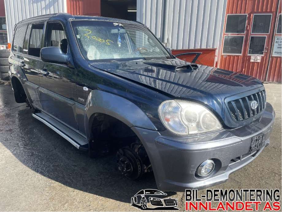 Hyundai Terracan 2002-2007 , Motorkode: J3, Girkassekode: 