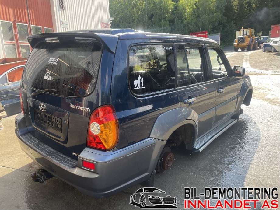 Hyundai Terracan 2002-2007 , Motorkode: J3, Girkassekode: 