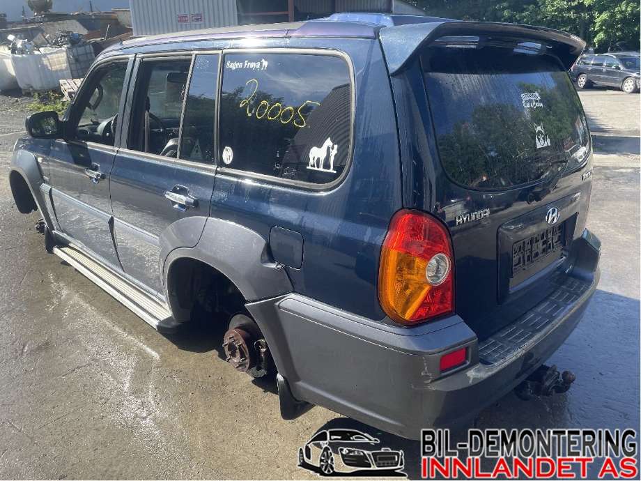 Hyundai Terracan 2002-2007 , Motorkode: J3, Girkassekode: 