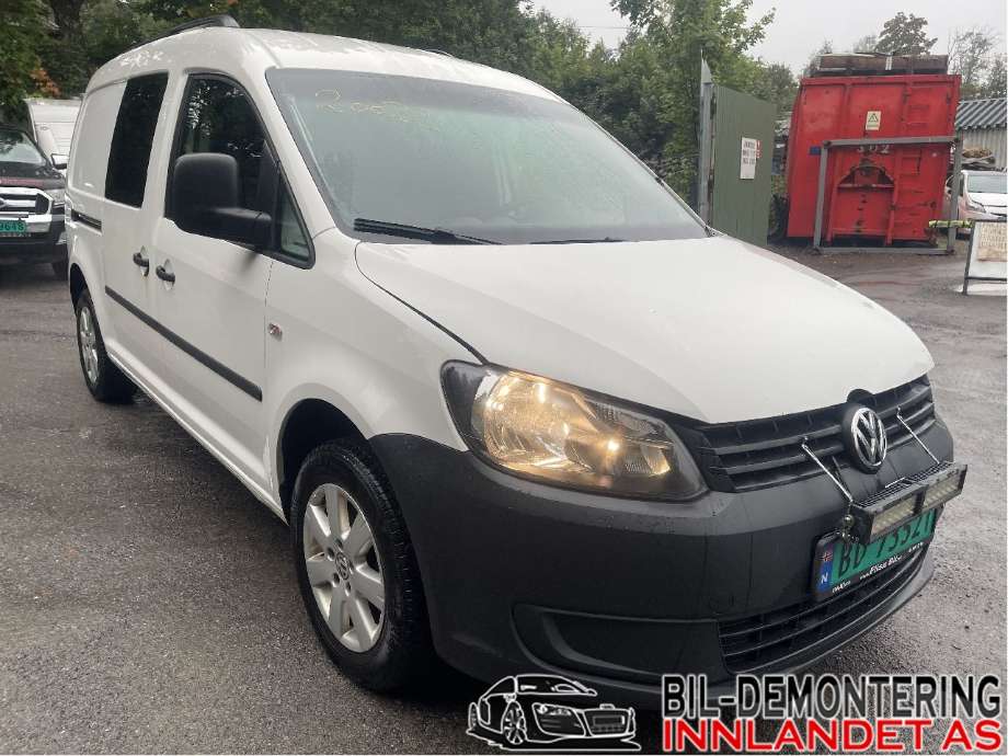 VW Caddy 2010-2015 (Type III, Fase 2) delebil , Motorkode: CAYD, Girkassekode: MHZ