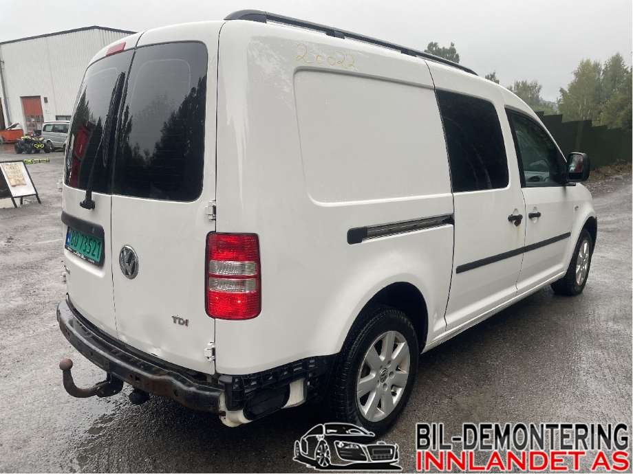 VW Caddy 2010-2015 (Type III, Fase 2) delebil , Motorkode: CAYD, Girkassekode: MHZ