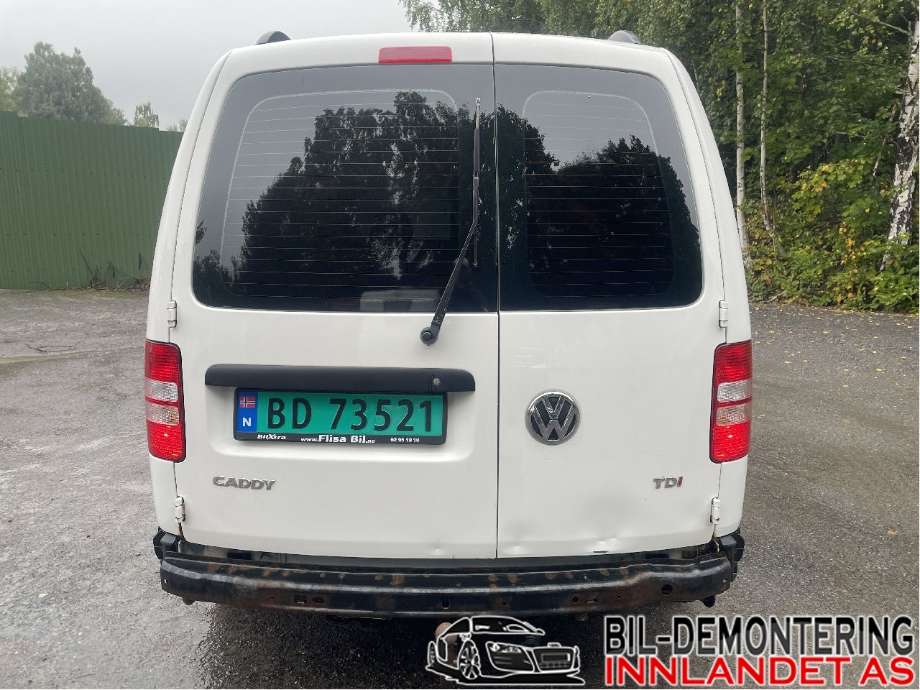 VW Caddy 2010-2015 (Type III, Fase 2) delebil , Motorkode: CAYD, Girkassekode: MHZ