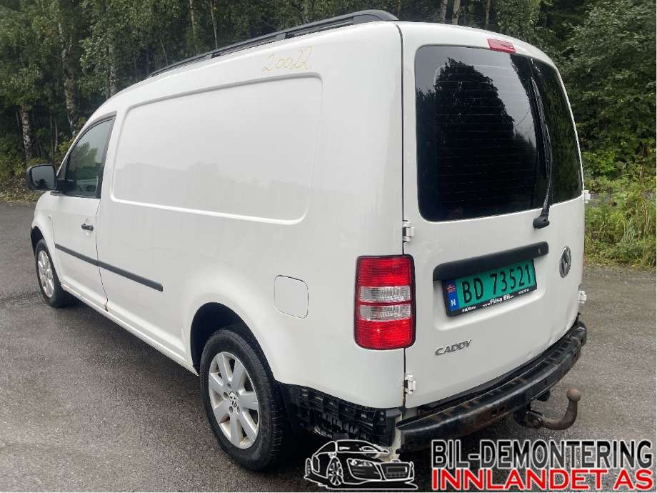 VW Caddy 2010-2015 (Type III, Fase 2) delebil , Motorkode: CAYD, Girkassekode: MHZ