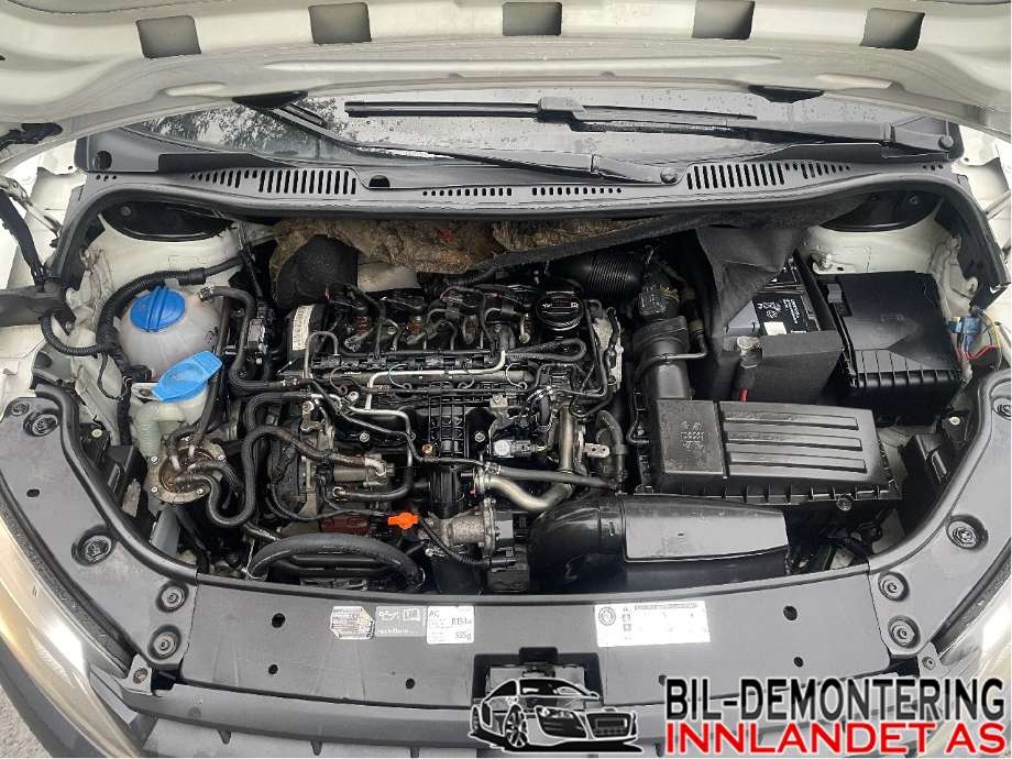 VW Caddy 2010-2015 (Type III, Fase 2) delebil , Motorkode: CAYD, Girkassekode: MHZ