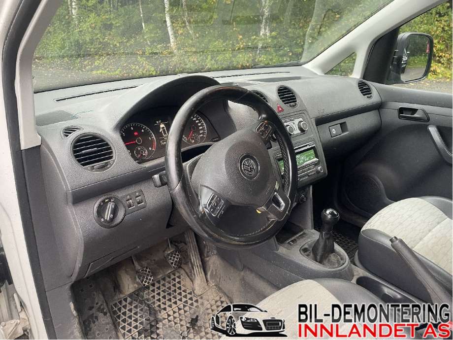VW Caddy 2010-2015 (Type III, Fase 2) delebil , Motorkode: CAYD, Girkassekode: MHZ