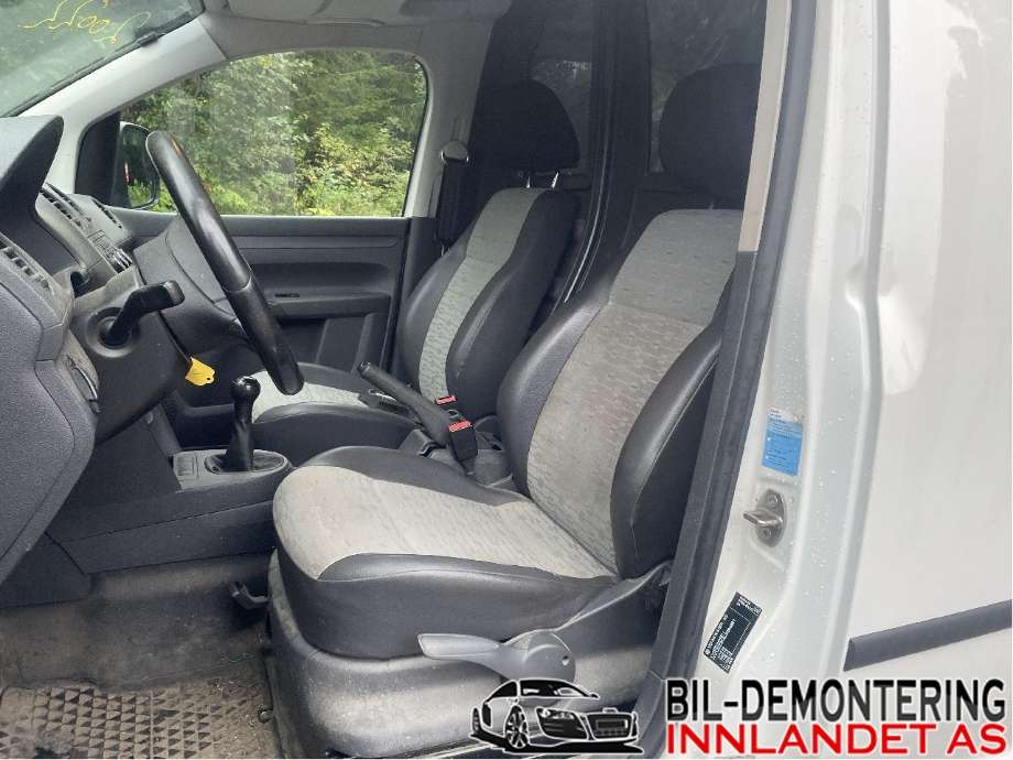 VW Caddy 2010-2015 (Type III, Fase 2) delebil , Motorkode: CAYD, Girkassekode: MHZ