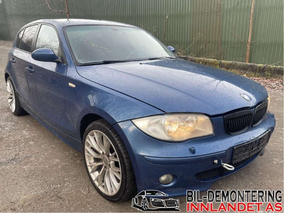 BMW 1-Serie 2004-2011 (E81/E82/E87/E88) (E81/E82/E87/E88), Motorkode: N45-B16A, Girkassekode: S5D 250G - TBDU