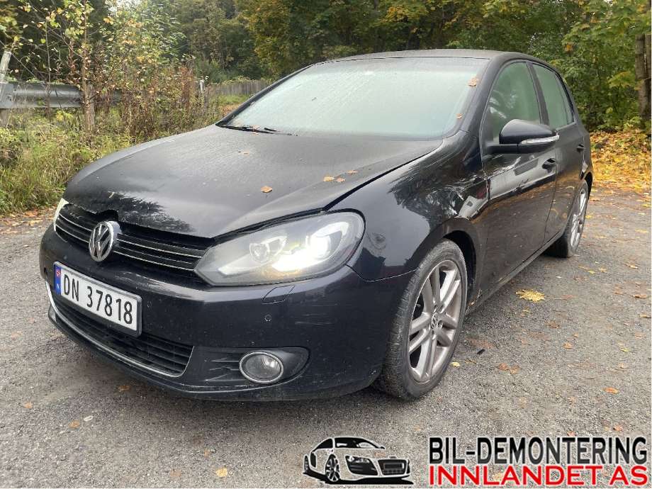 VW Golf VI, 2008-2012  delebil , Motorkode: CAYC, Girkassekode: MGN