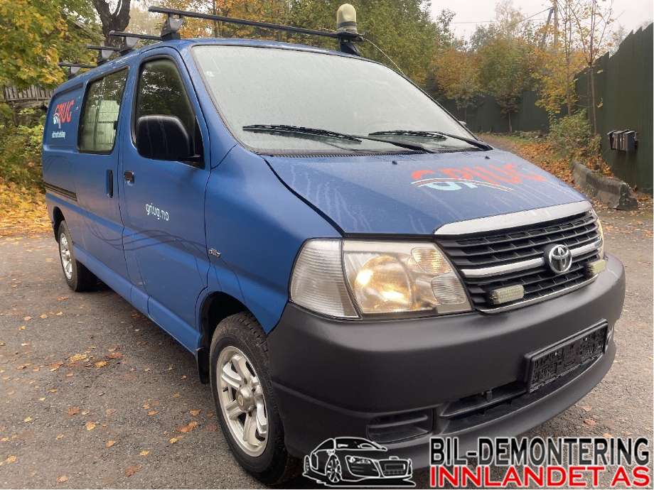 Toyota Hiace 2007-2012 (Fase 3) , Motorkode: 2KD-FTV, Girkassekode: 