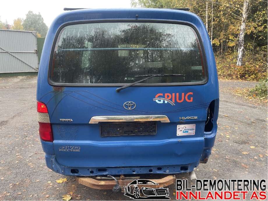 Toyota Hiace 2007-2012 (Fase 3) , Motorkode: 2KD-FTV, Girkassekode: 