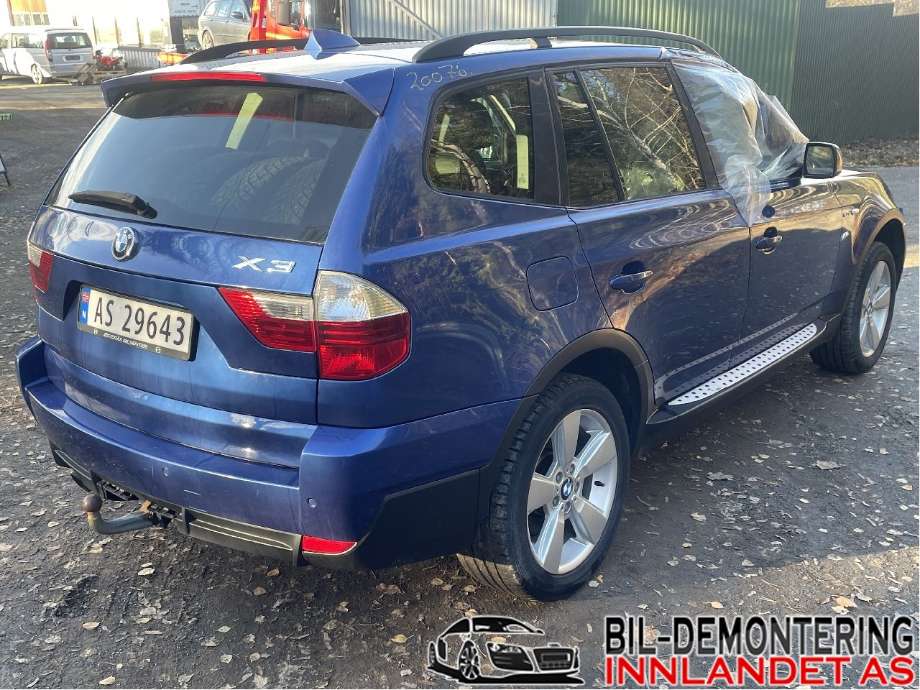 BMW X3 2007-2010 (Fase 2) (E83) (E83), Motorkode: N47-D20A, Girkassekode: GA6HP19Z