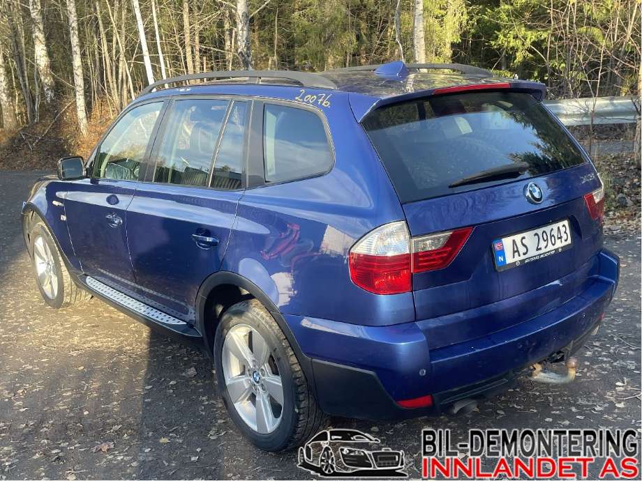 BMW X3 2007-2010 (Fase 2) (E83) (E83), Motorkode: N47-D20A, Girkassekode: GA6HP19Z