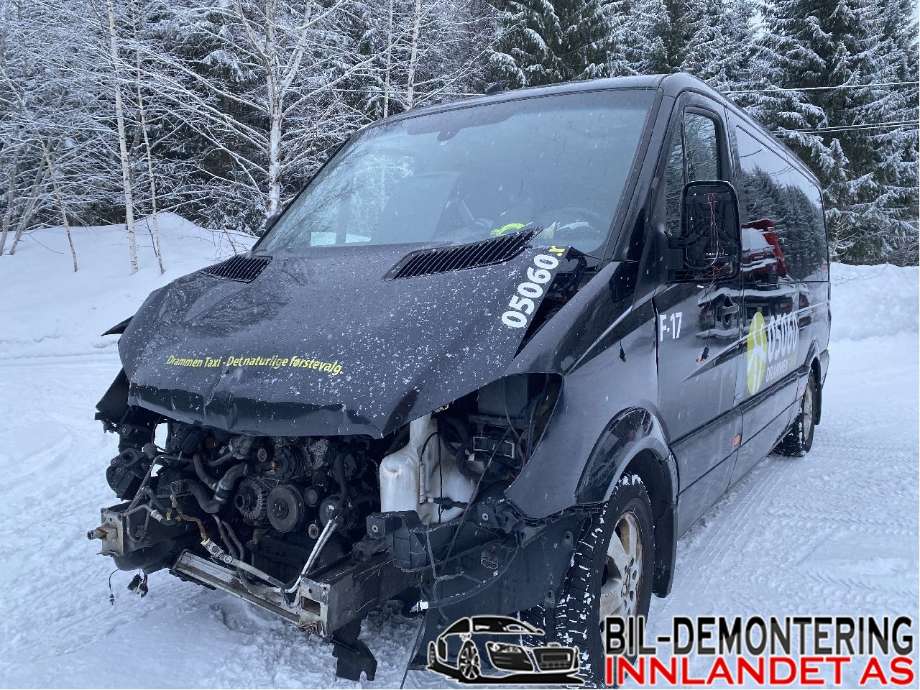 Mercedes Sprinter 2013-2018 (Fase 2) (906) (906), Motorkode: OM651.955, Girkassekode: 722.908