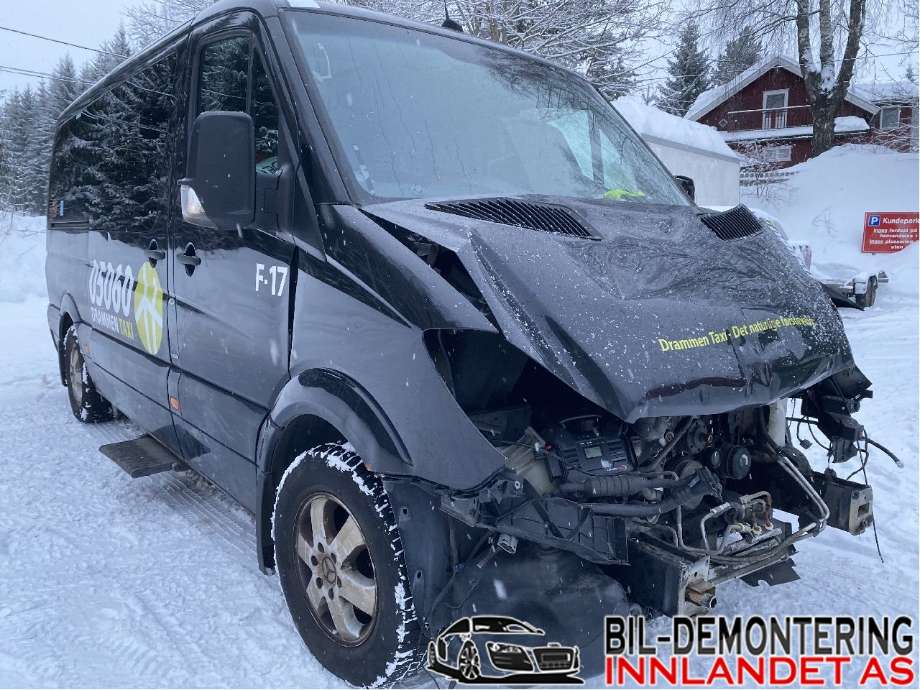 Mercedes Sprinter 2013-2018 (Fase 2) (906) (906), Motorkode: OM651.955, Girkassekode: 722.908