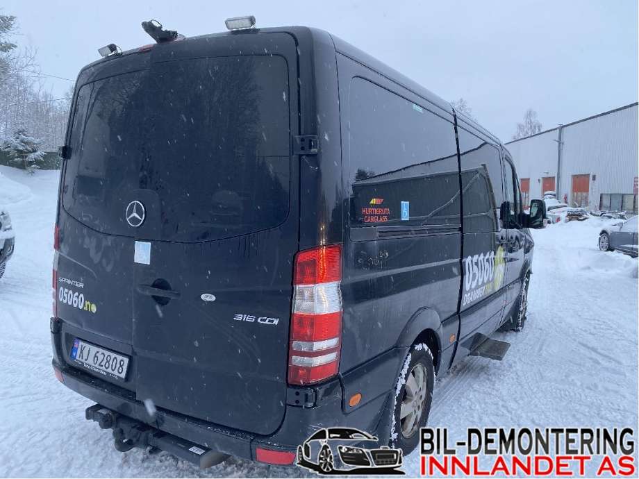 Mercedes Sprinter 2013-2018 (Fase 2) (906) (906), Motorkode: OM651.955, Girkassekode: 722.908