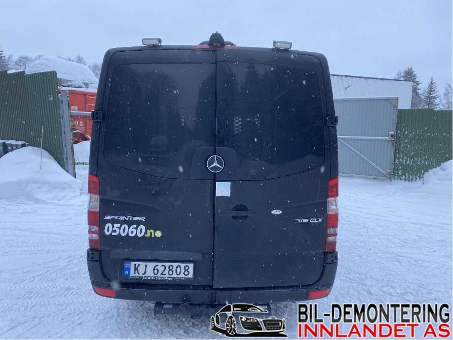 Mercedes Sprinter 2013-2018 (Fase 2) (906) (906), Motorkode: OM651.955, Girkassekode: 722.908