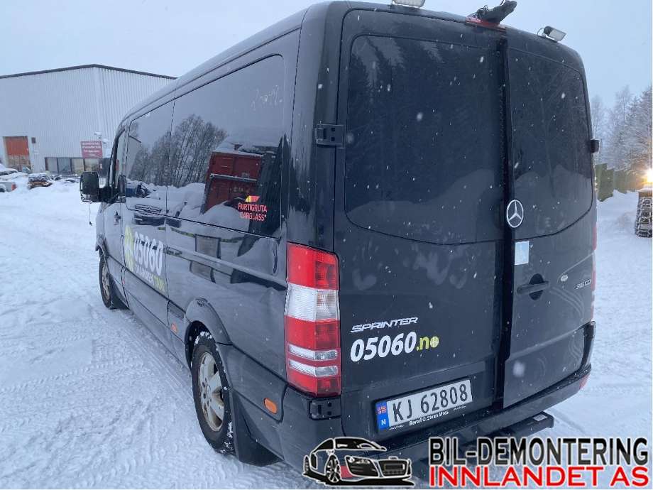 Mercedes Sprinter 2013-2018 (Fase 2) (906) (906), Motorkode: OM651.955, Girkassekode: 722.908