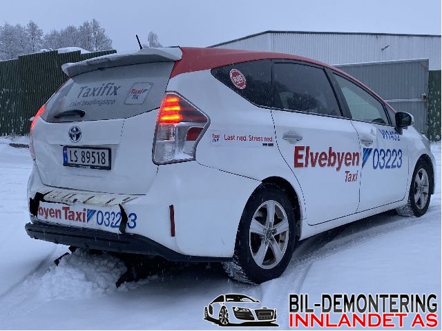 Toyota Prius +7 2012-2020 (Type III) (stasjonsvogn) (stasjonsvogn), Motorkode: 2ZR-FXE, Girkassekode: 3090047130